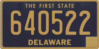 DE license plate 640522