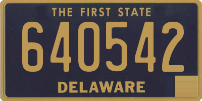 DE license plate 640542