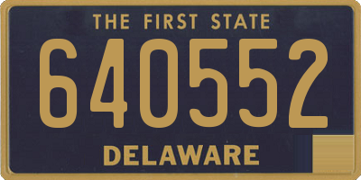 DE license plate 640552