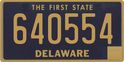 DE license plate 640554