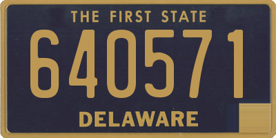 DE license plate 640571