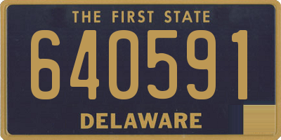 DE license plate 640591