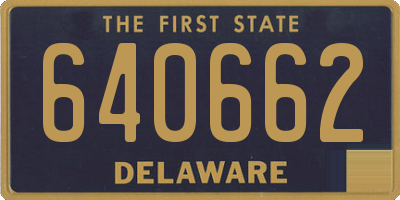 DE license plate 640662