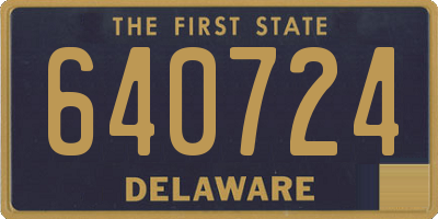 DE license plate 640724