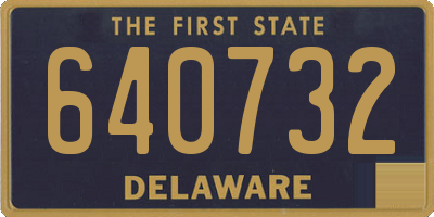 DE license plate 640732