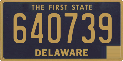 DE license plate 640739