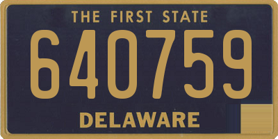 DE license plate 640759