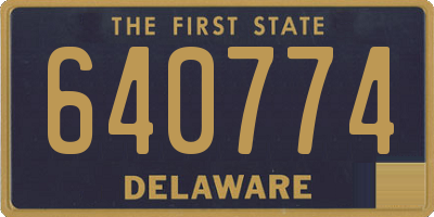 DE license plate 640774