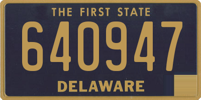 DE license plate 640947