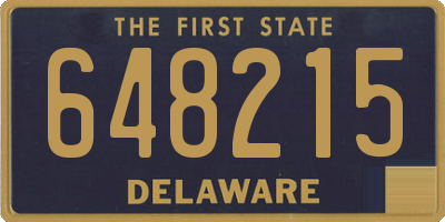 DE license plate 648215