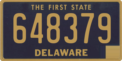 DE license plate 648379