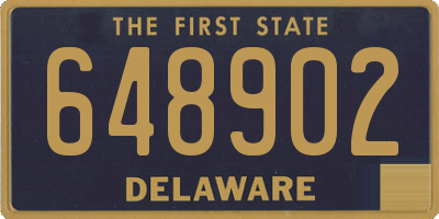 DE license plate 648902