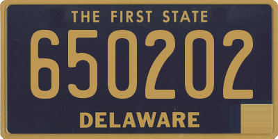 DE license plate 650202