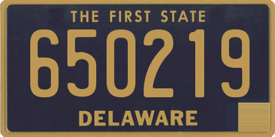 DE license plate 650219