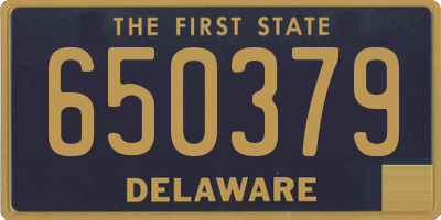 DE license plate 650379