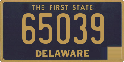 DE license plate 65039