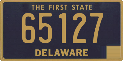 DE license plate 65127