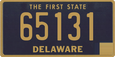 DE license plate 65131