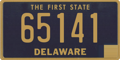 DE license plate 65141