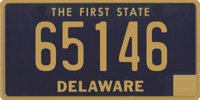 DE license plate 65146