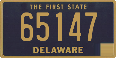 DE license plate 65147