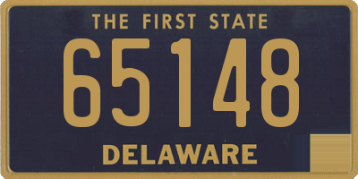 DE license plate 65148