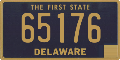 DE license plate 65176