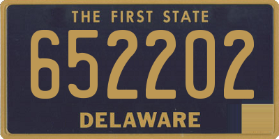 DE license plate 652202
