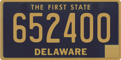 DE license plate 652400
