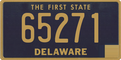 DE license plate 65271