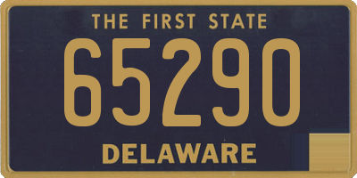 DE license plate 65290