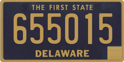 DE license plate 655015