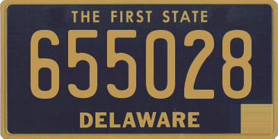 DE license plate 655028