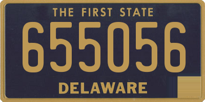 DE license plate 655056