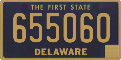 DE license plate 655060