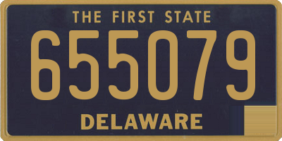 DE license plate 655079