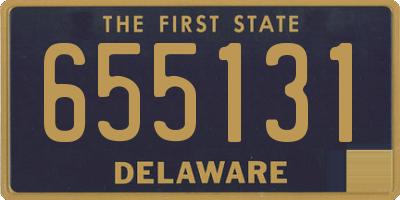 DE license plate 655131