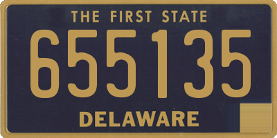 DE license plate 655135