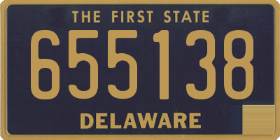 DE license plate 655138