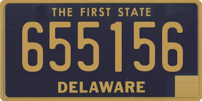 DE license plate 655156