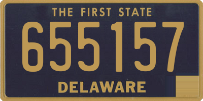 DE license plate 655157