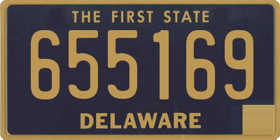 DE license plate 655169