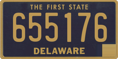 DE license plate 655176