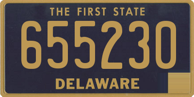 DE license plate 655230