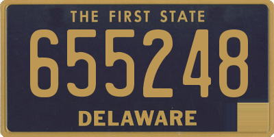 DE license plate 655248
