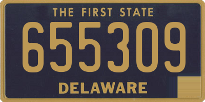 DE license plate 655309