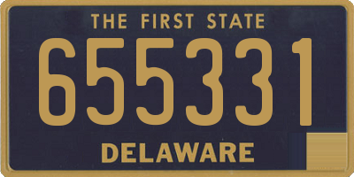 DE license plate 655331