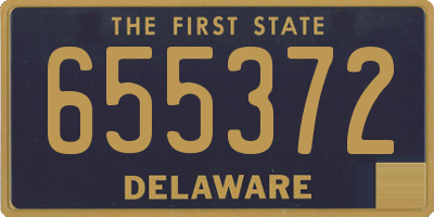 DE license plate 655372
