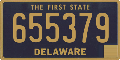 DE license plate 655379