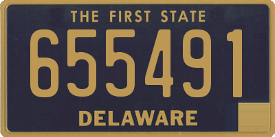 DE license plate 655491